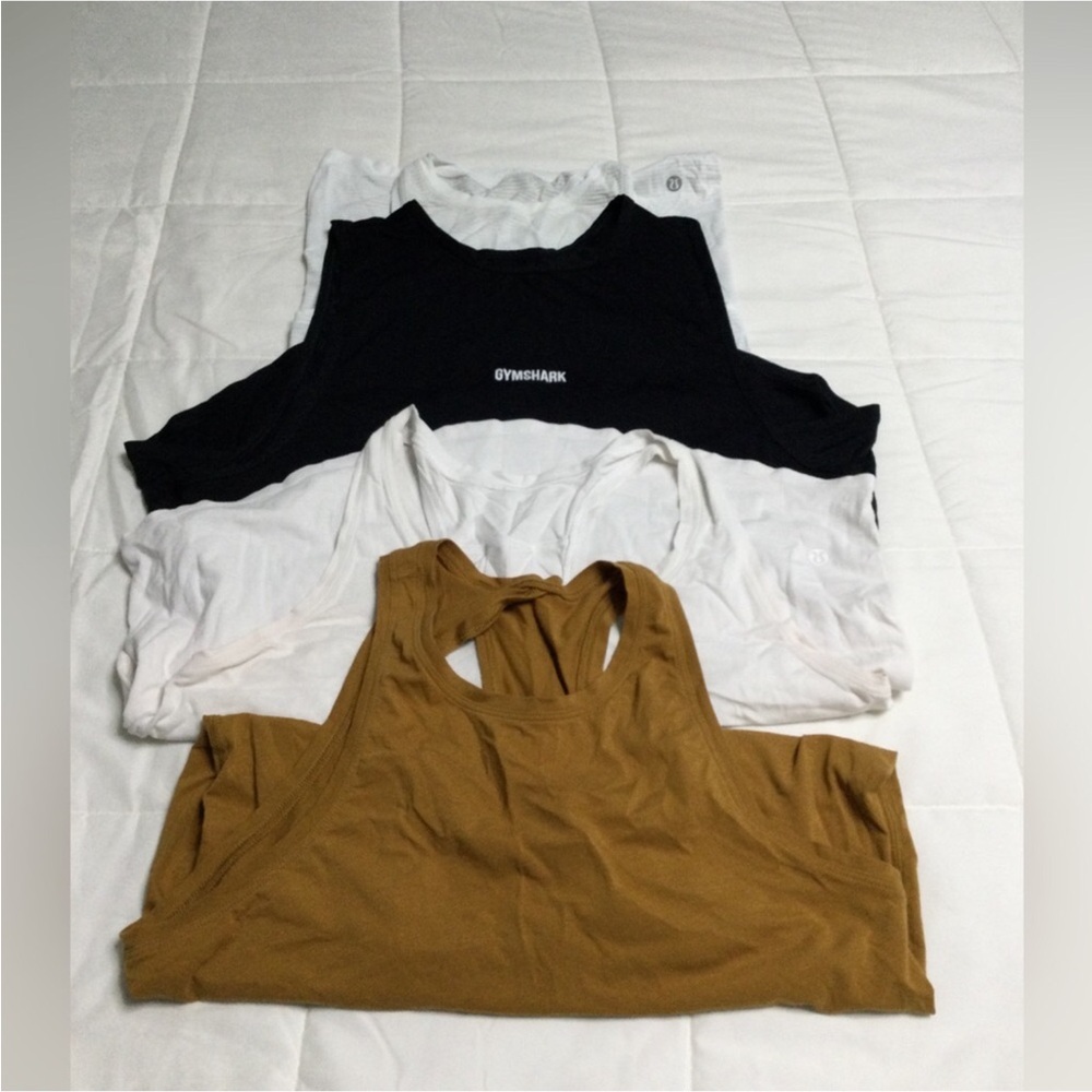 Lululemon Athletica Gymshark Tank Bundle